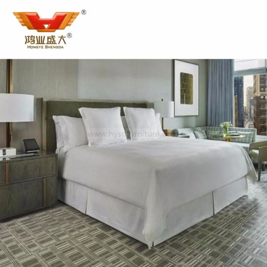 Modern Luxury Custom Made Hotel Furniture Single Bed