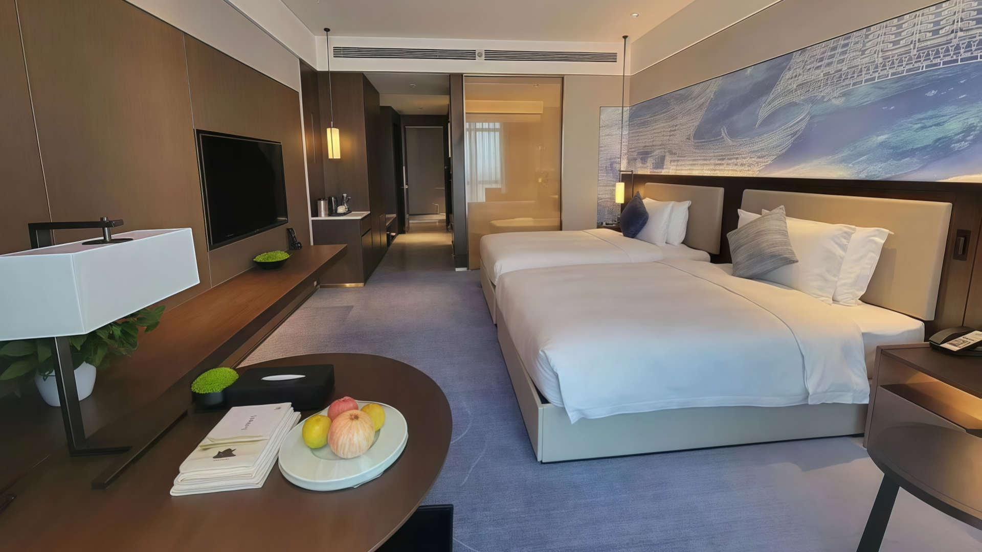 twin bed room(2)