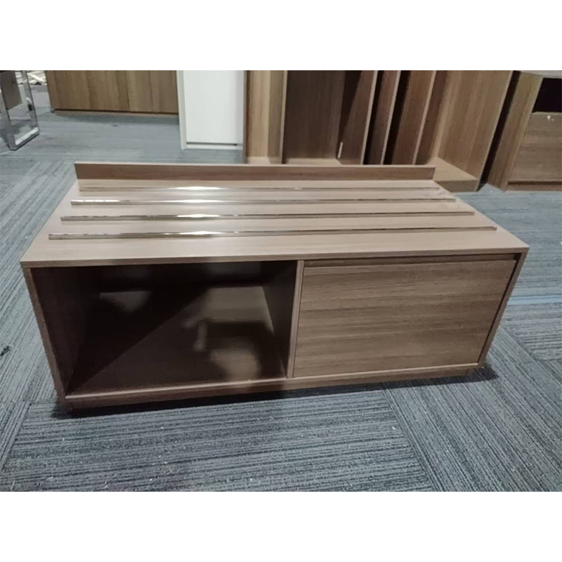 Wooden Hotel Luggage Bench with Storage
