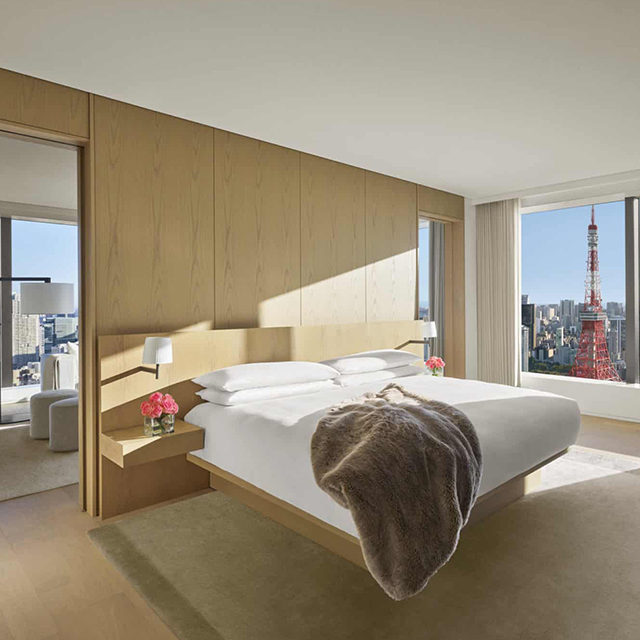 EDITION Hotel Bedroom Embedded Furniture Night Stand