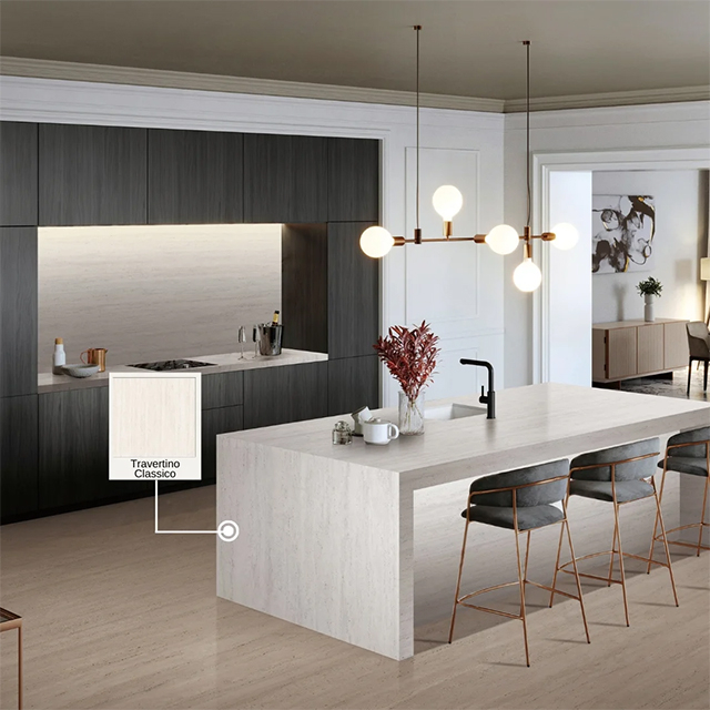 Hotel Sintered Stone Decorative Furniture One-Stop Service for Interior