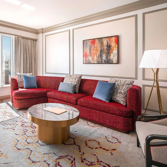 Hotel Artwork Decorative Luxury Wall Art for Hospitality Bedroom