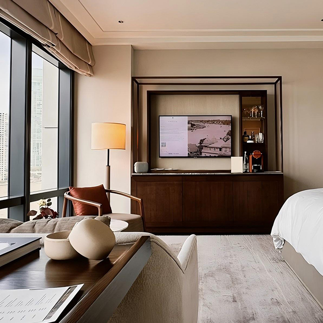 Luxury Bedroom Mini-Bar For Capella Hotels & Resorts