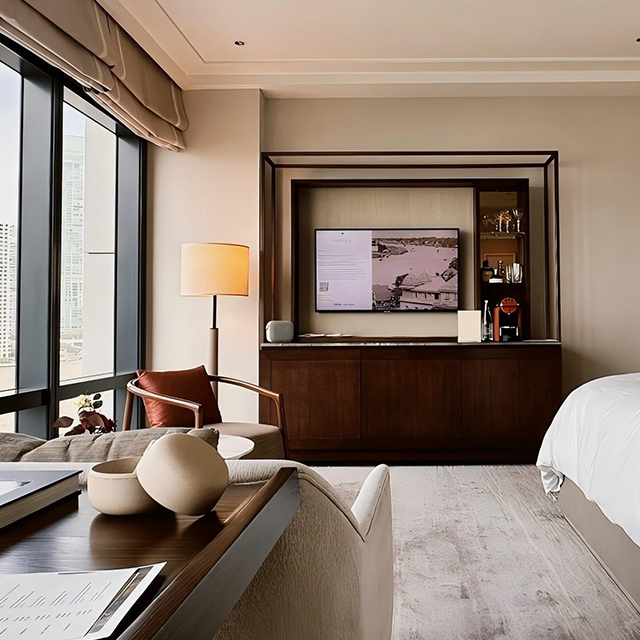 Luxury Bedroom Mini-Bar For Capella Hotels & Resorts