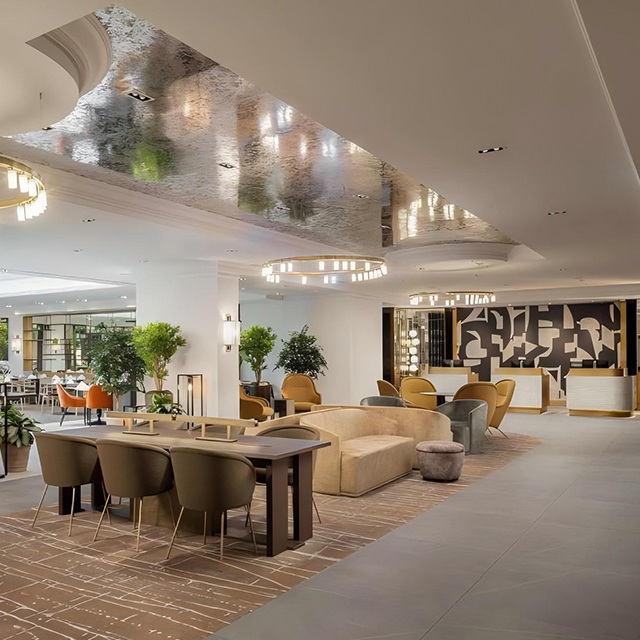 5 Star Hospitality Hilton Hotel Lobby Furniture