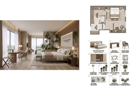 Hilton Garden Inn(Bedroom)