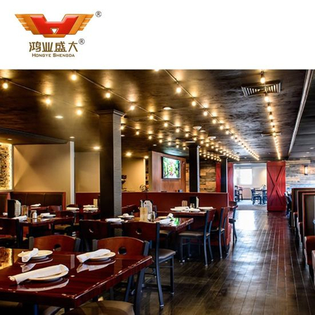 Modern Luxury Custom Made Wooden Tables and Chairs for Restaurant