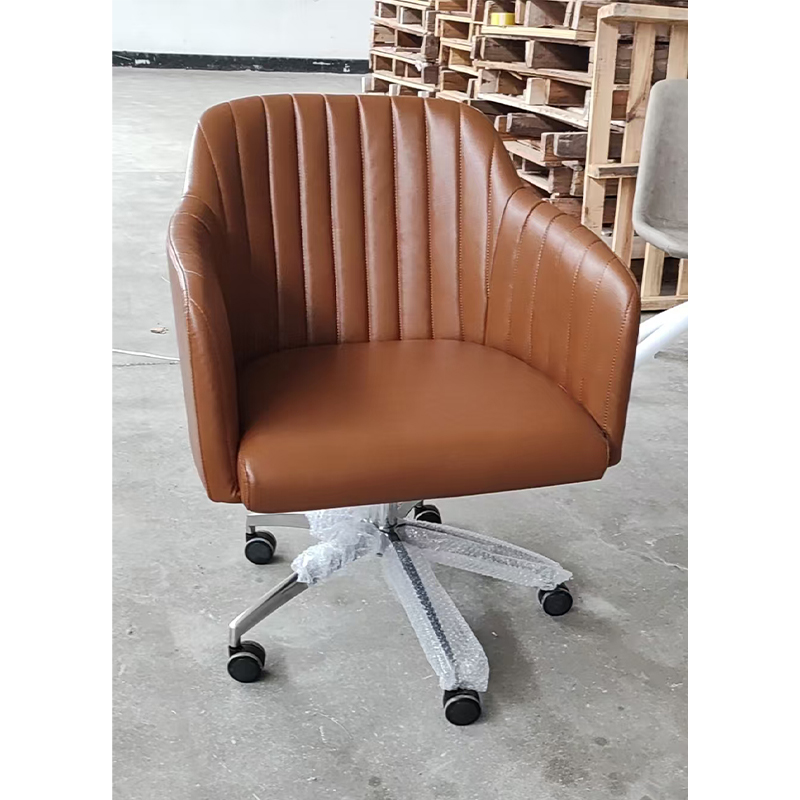Guestroom Swivel Leather Desk Chair for Modern Hotel