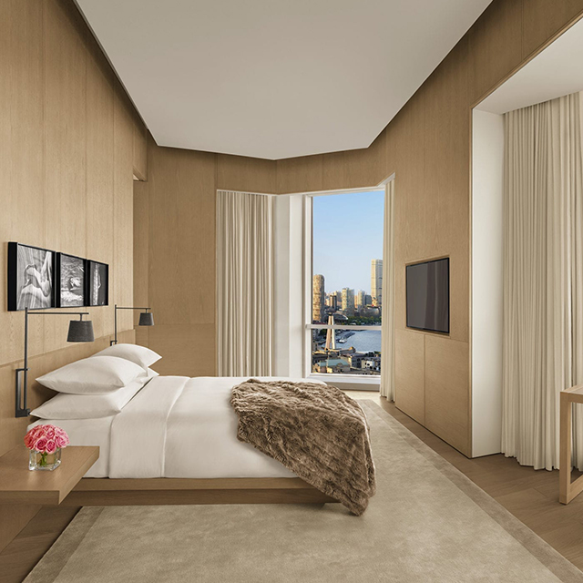 EDITION Hotel Bedroom Embedded Furniture Night Stand
