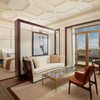 Hotel Lounge Couch Leather Sofa Set for St. Regis Hotel