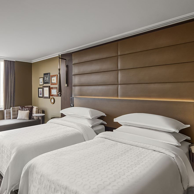 Hospitality Guestroom Loose Furniture Hotel Room Queen/King Size Bed