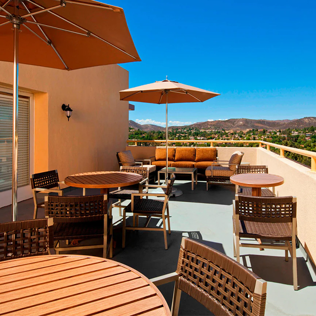 Factory Direct Hotel Courtyard Outdoor Patio Furniture