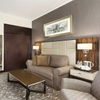 Wooden Hotel Bed and Desk for Commercial Suites