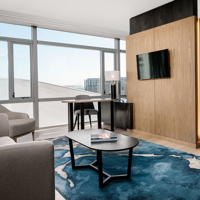 Movable Furniture Round/Square Hotel Coffee Table