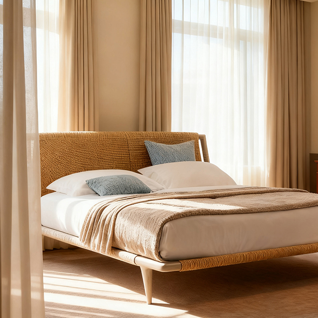 Solusi Kontrak King Ukuran Tempat Tidur Hotel Kamar Tidur Kamar Furnitur