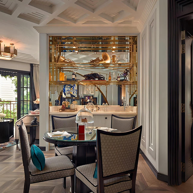 Luxury Bedroom Mini-Bar For Capella Hotels & Resorts