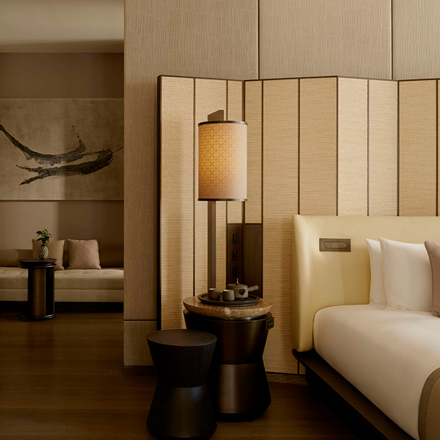 Newest Design Aman Hotel Nightstand Bedside Table