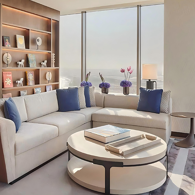 Hyatt Hospitality Square/Round Hotel Coffee Table