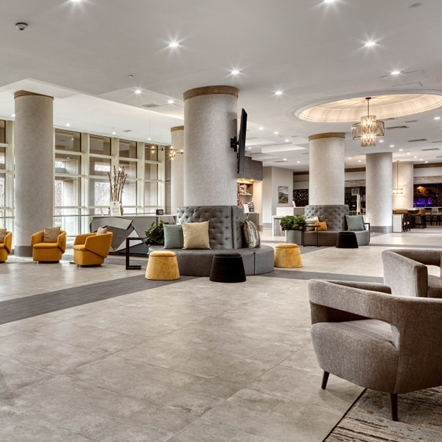 5 Star Hospitality Hilton Hotel Lobby Furniture
