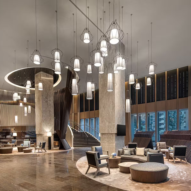 Lobby Furniture Seating Hotel Projects for Wyndham Hotel