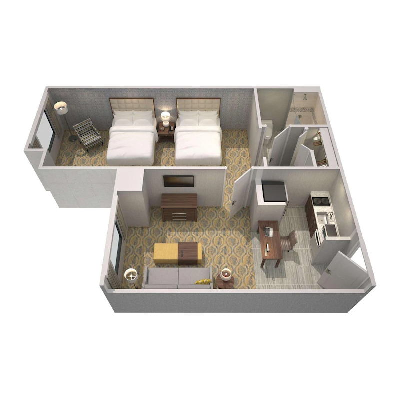 Extended Stay Family Suite