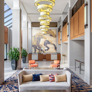 Hospitality Movable Modular Seating Reception Area Lobby Furniture