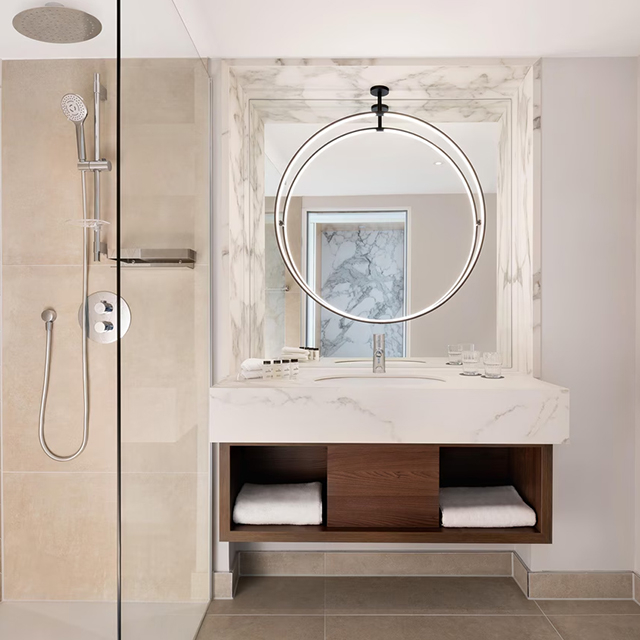 OEM/ODM Supply Hospitality Badeværelse Washbasin Cabinet Furniture
