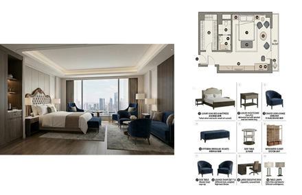 Conrad & Waldorf Astoria(Guestroom)