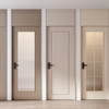 Customized Security Door Interior Soundproof Fireproof Wooden Door for Villa Apartment Hotel Office School