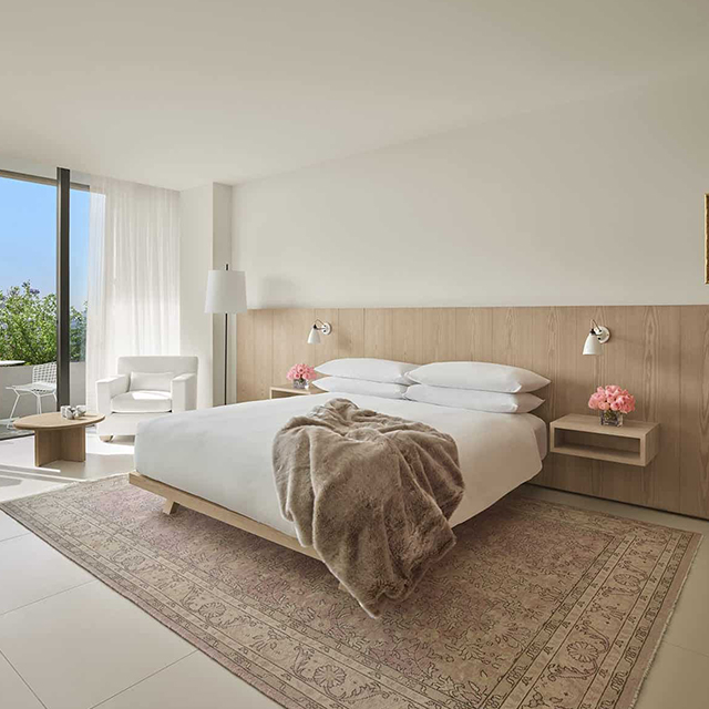 EDITION Hotel Bedroom Embedded Furniture Night Stand