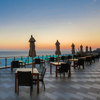 Outdoor Dining Table for Coastal Rattan Style Seaside Resort