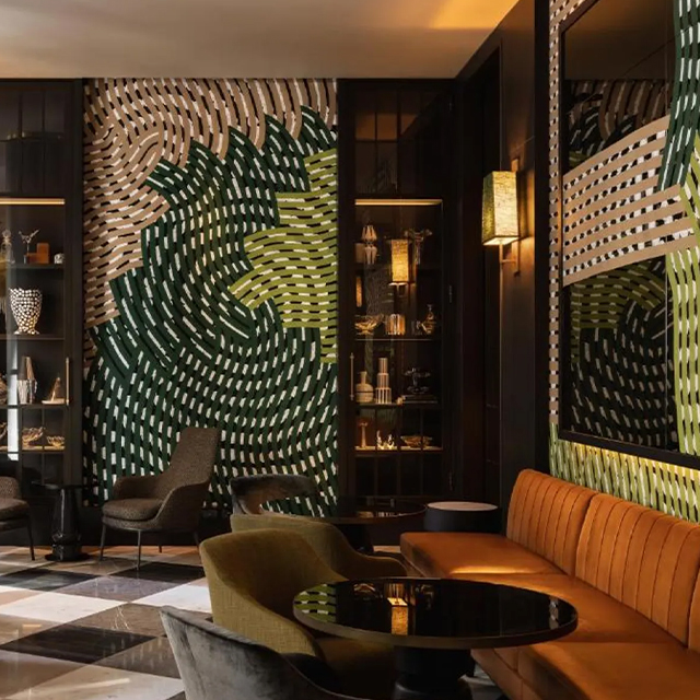 Hotel Artwork Decorative Luxury Wall Art for Hospitality Bedroom