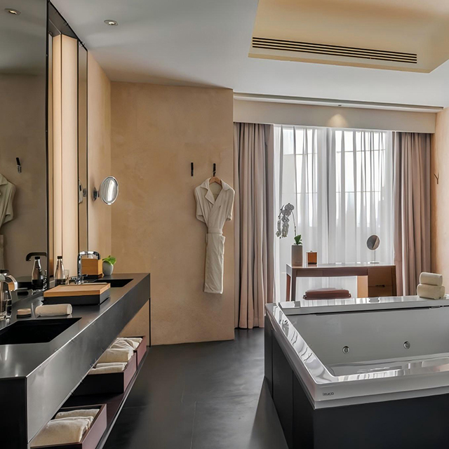 Antonio Citterio Designer Bathroom Furniture For Bulgari Hotel