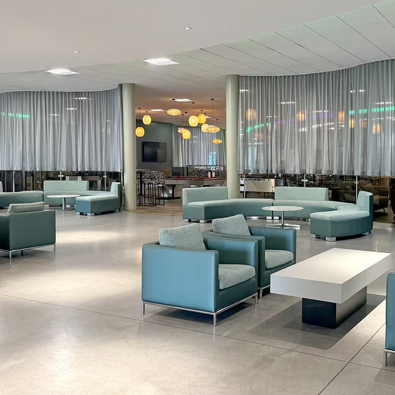 Reception Furniture Waiting Center Sofa Set for 5 Star Hotel