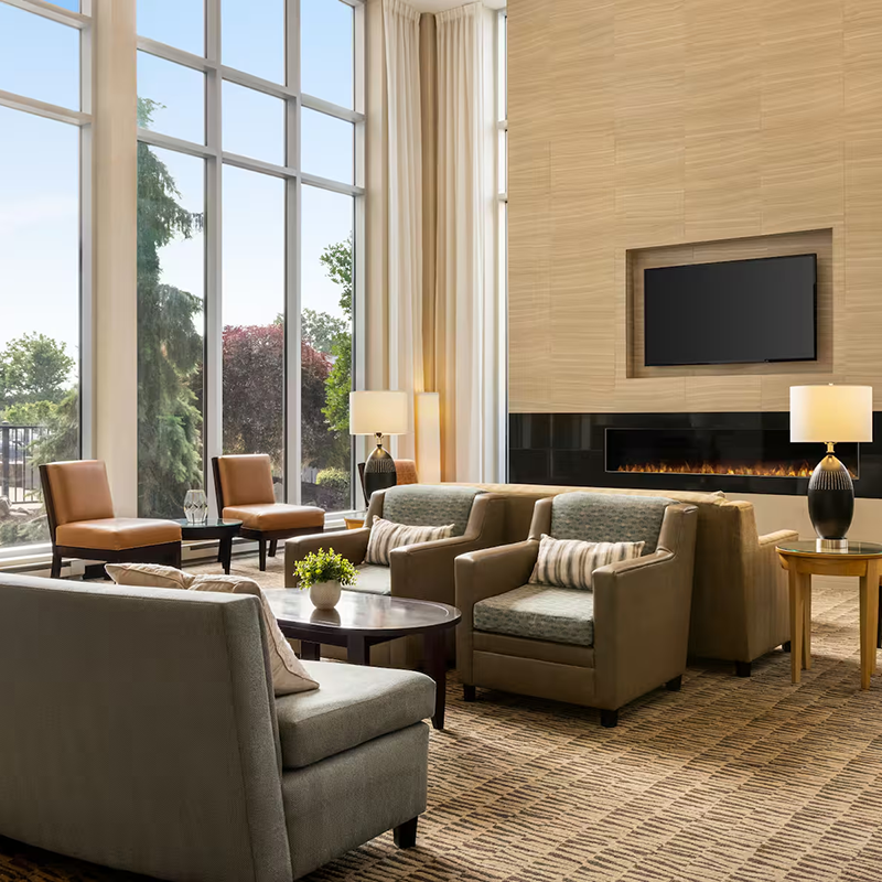 Lobby Furniture Seating Hotel Projects for Wyndham Hotel