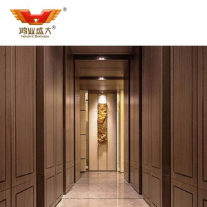 New Design Hotel Luxury Wooden Interior Wall Panels