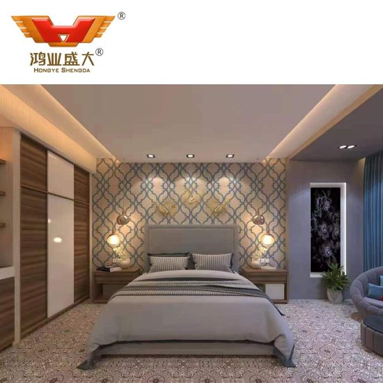 Custom Made 5 Star Modern Luxury Hotel Room Bedroom Furniture Set