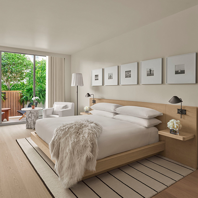 EDITION Hotel Bedroom Embedded Furniture Night Stand
