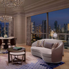 Hotel Lounge Couch Leather Sofa Set for St. Regis Hotel