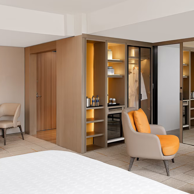 Commercial Furniture Supplier Hospitality FF&E Projects Wooden Wardrobe