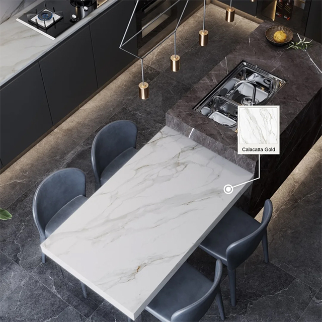 Hotel Sintered Stone Decorative Furniture One-Stop Service for Interior