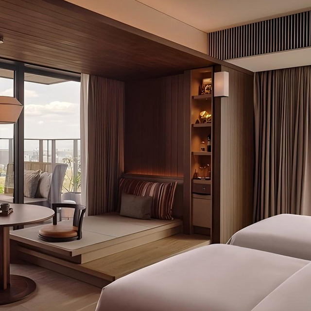 Luxury Bedroom Mini-Bar For Capella Hotels & Resorts