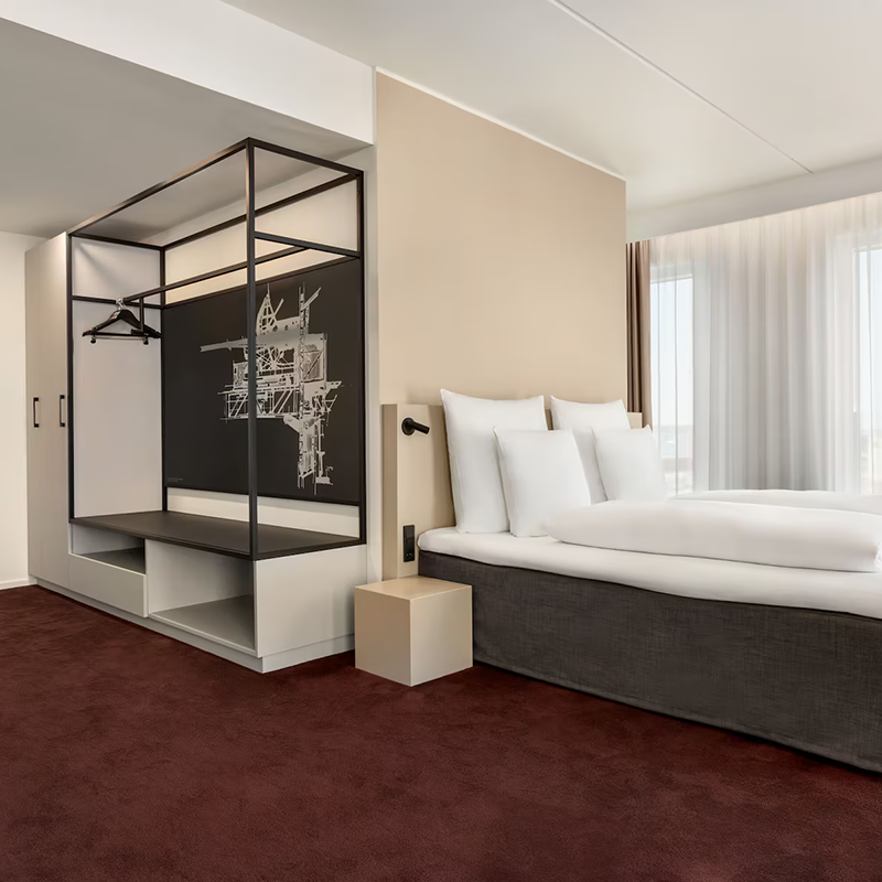 Hotel Wardrobe Wholesale Furniture Set for Wyndham Hotel Bedroom