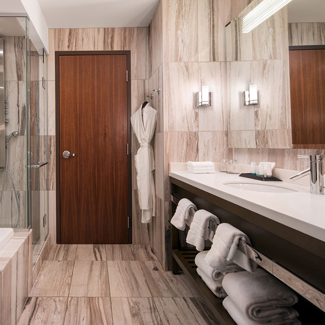 Ff & e meubels hotel muur gemonteerde badkamer ijdelheid kast meubels
