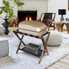 Commercial Hotel Guest Room Save Space Folding Luggage Rack for Hotel Bedroom