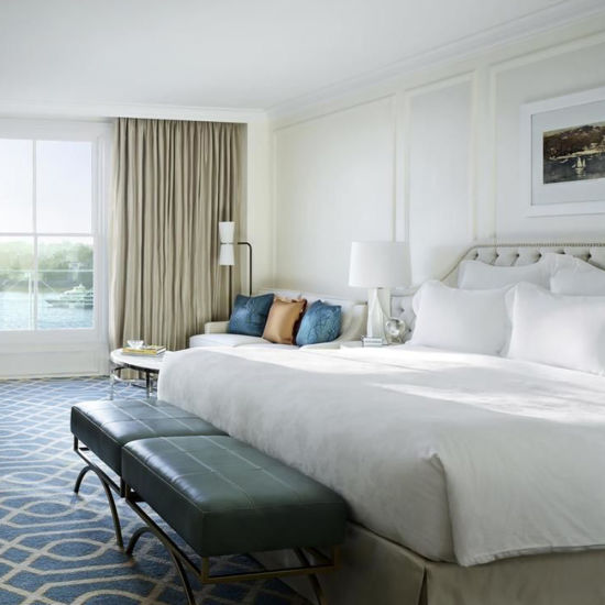 Supplier European Economicial Chain Seaside Resort Wooden Hotel Bedroom Sets