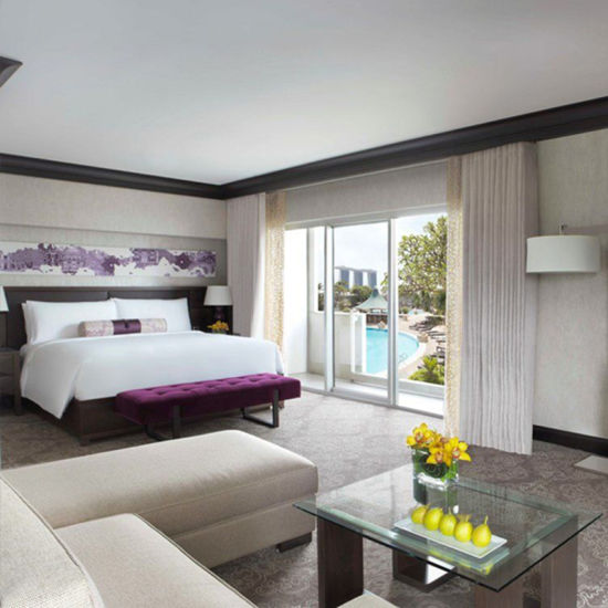 4 Star Hotel Bedroom Furniture Wooden Bedroom Furniture Set