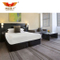 Luxury Hotel Furniture Black High Gloss Bedroom Sets (HY5000)