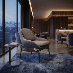 Luxury Lounge Chairs for Hotel Lobby Areas Furniture