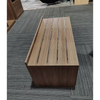 Wooden Hotel Luggage Bench with Storage